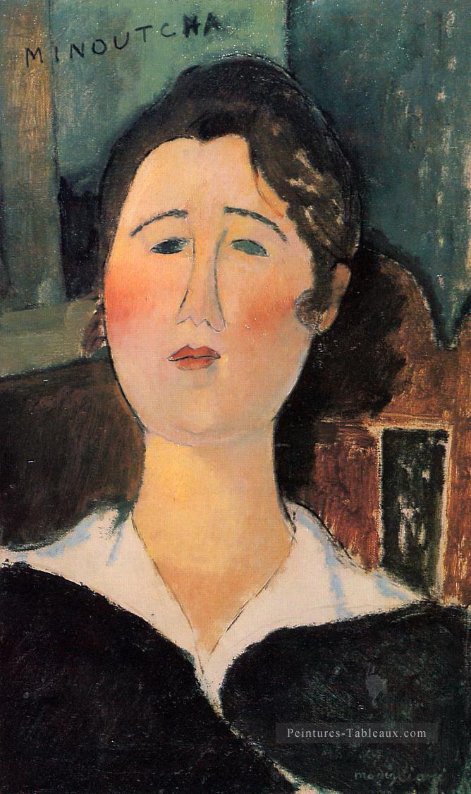 minoutcha Amedeo Modigliani Peintures à l'huile